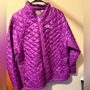 The North Face Women's Purple Puffer Jacket